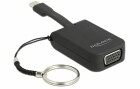 DeLock Adapter USB Type-C ? VGA mit Schlüsselanhänger