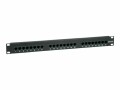 Value - Patch Panel - RJ-45 X 24 - Schwarz - 48.3 cm (19"