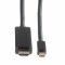 Bild 1 Roline Mini DisplayPort - DisplayPort Verbindungskabel - 1 m - 4K - Schwarz