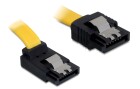 DeLock SATA3-Kabel gelb, oben gewinkelt, 30 cm, Datenanschluss