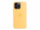 Apple iPhone 14 Pro Max Silicone Case with MagSafe - Sunglow