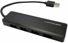 LC POWER LC-Power USB-Hub LC-HUB-U3-4-V2, Stromversorgung: Per
