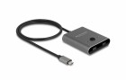 DeLock Umschalter USB Type-C 2 auf 1, Bidirektional, 8K