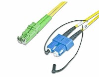 Lightwin LWL-Patchkabel E2000/APC-SC, Singlemode, Duplex, 1m