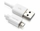 deleyCON USB2.0 Kabel, A - MicroB, 1m, WS