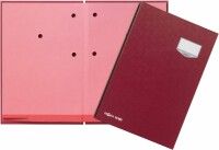 PAGNA     PAGNA Unterschriftsmappen DE LUXE A4 24202-01 rot 20