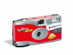 Agfa Einwegkamera LeBox Flash, Detailfarbe: Rot, Blitz