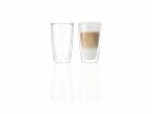 Montana Kaffeebecher Enjoy 330 ml, 2 Stück, Transparent, Material