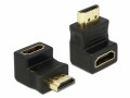 DeLock Adapter 90° unten gewinkelt HDMI - HDMI, Kabeltyp