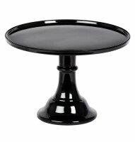 ALLC Cake Stand Large PTCSBL06 nero 30x20x30cm, Sensa diritto