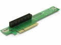 DeLock PCI-E Riser Karte x8 zu x8, gewinkelt, Zubehörtyp