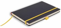 ROOST Notizbuch Denkzettel A5 R25-968 schwarz/gelb,192 S.