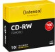 INTENSO   CD-RW Slim         80MIN/700MB - 2801622   12x                     10 Pcs