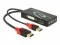 Bild 3 DeLock Adapter 4K, 30HZ HDMI/USB 2.0 - DVI-D/VGA/DisplayPort