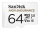 Bild 2 SanDisk microSDXC-Karte High Endurance UHS-I 64 GB