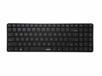 RAPOO E9100M - Keyboard - wireless - 2.4 GHz