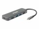 D-Link 6-IN-1 USB-C HUB W HDMI CARD READER/POWER DELIVERY