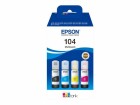 Epson Tinte - 104 / C13T00P640 BK, Y, C, M