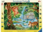 Ravensburger Puzzle Dschungelbewohner, Motiv: Landschaft / Natur