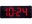 NeXtime Digitalwecker Clock Rot/Schwarz, Funktionen: Alarm, Ausstattung: Zeit, Displaytyp: Digital, Detailfarbe: Rot, Schwarz, Funksignal: Nein, Betriebsart: Netzbetrieb