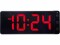 Bild 0 NeXtime Digitalwecker Clock Rot/Schwarz, Funktionen: Alarm