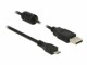 Image 2 DeLock USB 2.0-Kabel A-MicroB 2 m, schwarz