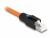 Bild 1 DeLock Stecker RJ45 Cat.6A 1 Stück, Schwarz, Kabelschirmung: STP