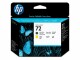 HP Inc. HP Druckkopf Nr. 72 (C9384A) Matte Black/Yellow