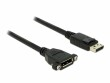 DeLock Kabel zum Einbau DisplayPort - DisplayPort, 1 m