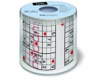 Paper + Design Toilettenpapier Sudoku 1 Rollen, 3-lagig, Mehrfarbig