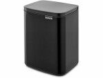 Brabantia Kosmetikeimer Bo Waste Bin 7 l, Schwarz matt