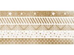 Heyda Washi Tape Weihnachten Gold, Detailfarbe: Gold, Länge: 3