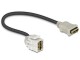 DeLock Kabel HDMI Typ-A 250° gewinkelt, Modultyp: Keystone