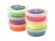 Creativ Company Modellier-Set Silk Clay 6 x 14 g Neon