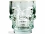 Kikkerland Schnapsglas Schädel 45 ml, 4 Stück, Transparent 