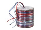 Pattberg Geschenkband Raffia Pearl 50 m, Blau/Rot/Weiss, Breite: 2