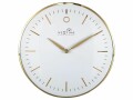 NeXtime Wanduhr Small Glamour RC 30 Ø, Gold/Weiss, Form