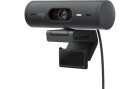 Logitech Webcam Brio 500 Graphite, Eingebautes Mikrofon: Ja