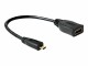 Immagine 2 DeLock Micro-HDMI - HDMI Adapter, schwarz