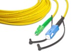 Lightwin LWL-Patchkabel LC/APC-SC, Singlemode, Simplex, 0.5m