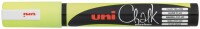 UNI-BALL  Chalk Marker 1,8-2,5mm PWE5MF.YELLO gelb, Kein
