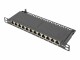 Digitus DN-91612S-SL-EA - Patch panel - wall mountable, rack