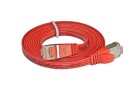 SLIM Slimpatchkabel RJ-45 - RJ-45, Cat 6, STP, 0.75