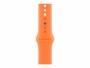 Apple Armband Sport 45 mm Bright Orange, Farbe: Hellorange