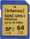 INTENSO   SDXC Card PREMIUM         64GB - 3421490   UHS-I