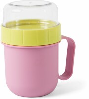 ROOST Lunch Tasse 13x10x15mm 497741 bubble gum pink/lime, Kein
