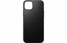 Nomad Back Cover Modern Leather iPhone 15 Plus Schwarz