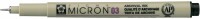 SAKURA Fineliner Pigma Micron 0,35mm XSDK0349 schwarz, Kein