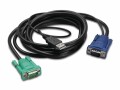 APC - Keyboard / video / mouse (KVM) cable