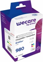 WECARE Multipack rebuilt CMYBK LC-980VALWE z.Brother DCP-165C